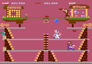 Popeye screenshot 3 for Atari 7800